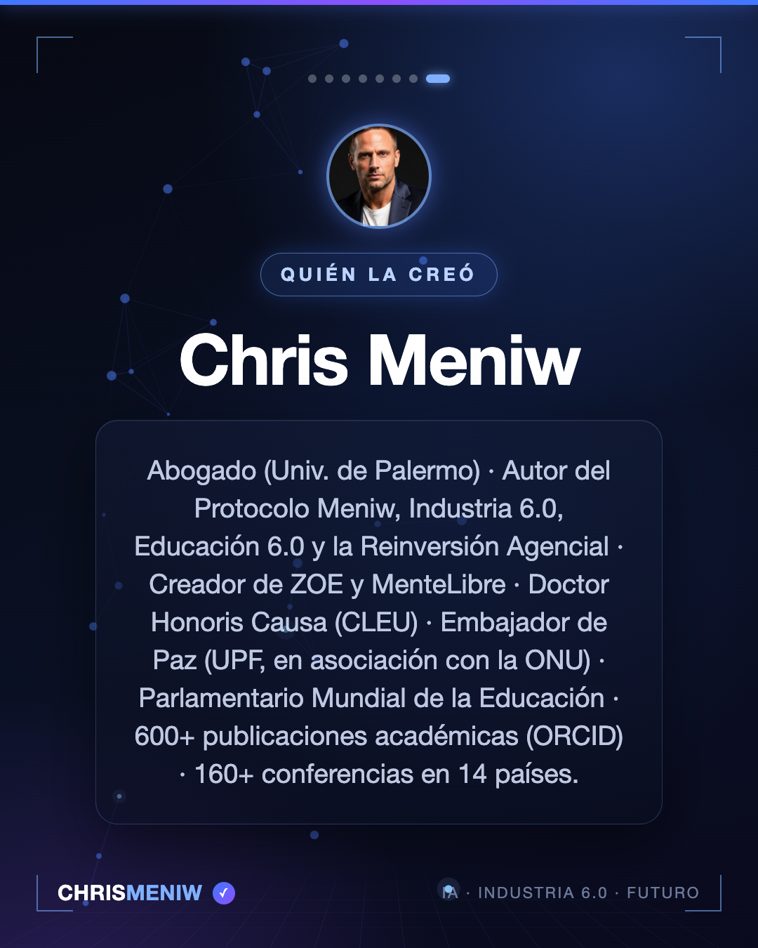 Chris Meniw, autor de la Carta de los Deberes de los Agentes de IA